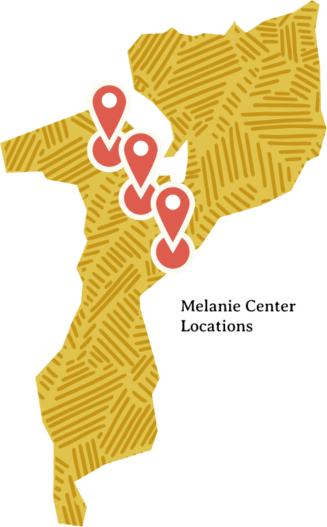 life for mozambique melanie centers